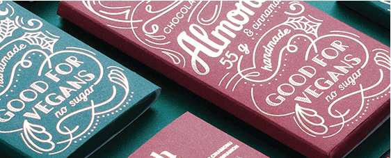 foiling-on-chocolate-bar